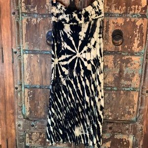 Boho Tye Dye long skirt